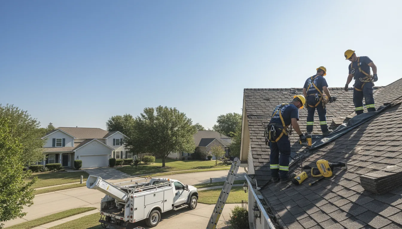 Emergency Roof Repair in Midlothian, IL near me